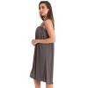 Dreamcrest Women's Silky Soft Nightgown - Elegant Crochet Trim Sleep Dress for Comfortable Nights - 2 of 3