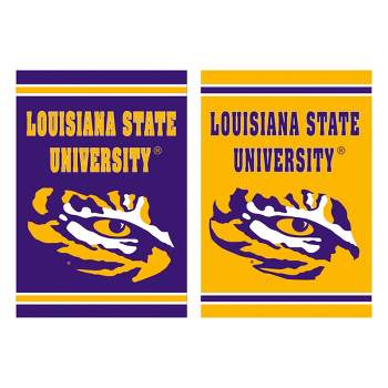 Embossed Suede Flag, GDN Size, Louisiana State University