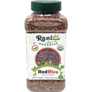 Red Rice Extra Long - 28oz (1.75lbs) 800g PET Jar - Rani Brand Authentic Indian Products - 1 of 4