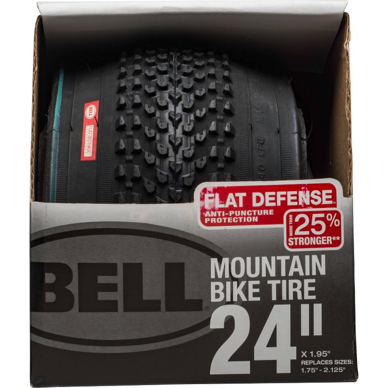 Bell 24&#34; Mountain Bike Tire - Black, 3 of 8