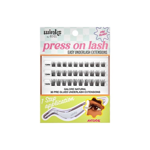 Ardell Winks Press-On Natural and Applicator False Eyelashes - 30ct - image 1 of 4