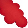 Saro Lifestyle Beaded Candy Cane Runner, Red, 13" x 35" - 2 of 3