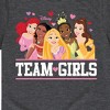 Girls' - Disney Princess - Team Girls Short Sleeve Graphic T-Shirt - 2 of 4