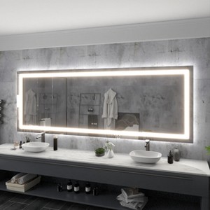 LED Front Light and Backlit Mirror - 1 of 4