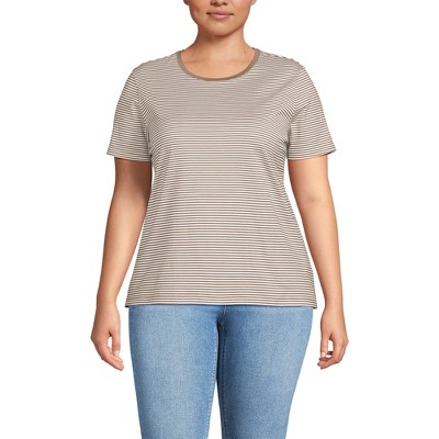 Lands' End Women's Relaxed Supima Cotton T-Shirt