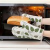REGALWOVEN Oven Mitts and Pot Holders Sets 4Pcs, Kitchen Oven Gloves, Heat Resistant Oven Mitts and Pot Holders for Kitchen - 3 of 4