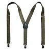 CTM Women's Elastic Glitter Clip-End Suspenders - 3 of 4