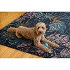 HomeStock Outdoor Washable Miramar Navy & Gold 5' X7', Machine Woven with Printed Designs, Coastal - 4 of 4