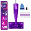 Swiffer WetJet 84.4 fl oz/2ct Multi-Purpose Cleaner + Floor Mop Starter Kit + 24ct Multi-Surface Floor Cleaner Spray Moping Pads Refill Unscented - 2 of 4