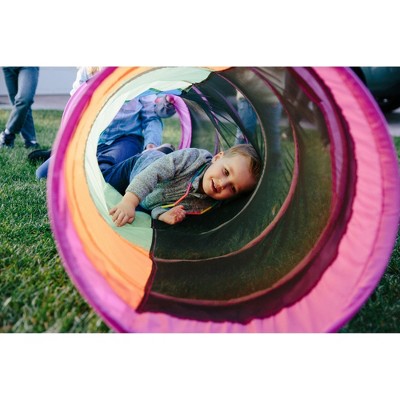 Multicolor Nylon and Mesh 6' Kids Crawl Tunnel