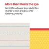 School Smart Zaner-Bloser Paper, 7/8 Inch Ruled, 10-1/2 x 8 Inches, 500 Sheets - 4 of 4