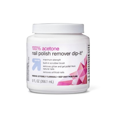 Maximum Strength Acetone Nail Polish Remover - 9 fl oz - up & up™