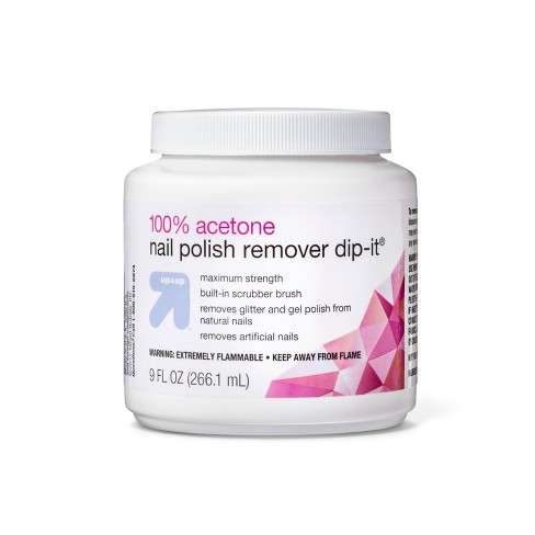 Maximum Strength Acetone Nail Polish Remover - 9 Fl Oz - Up & Up™ : Target