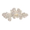 Unique Bargains Cute Double Butterfly Hair Clips Gold Tone 1 Pc - 4 of 4