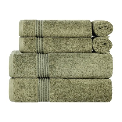 Premium Cotton Absorbent Luxury Weight Set by Blue Nile Mills