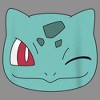 Women's Pokemon Bulbasaur Wink Face Racerback Tank Top - 2 of 4
