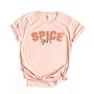 Simply Sage Market Women's Spice Girl Varsity Cursive Short Sleeve Graphic Tee - 1 of 4