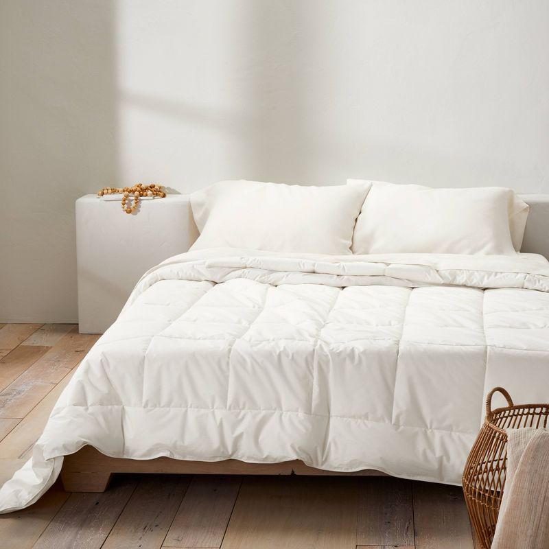  Natural Wool Blend Down Comforter - Casaluna™, 3 of 8