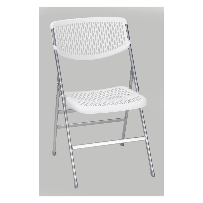 Commercial Resin Mesh Folding Chair Black - Cosco, 1 of 9