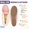 Floopi Women's Melani Moccasin Faux Suede Slippers - 4 of 4
