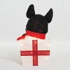 Everstar 22" UL PLUSH BULLDOG IN GIFT BOX SCULPTURE, Red - 4 of 4