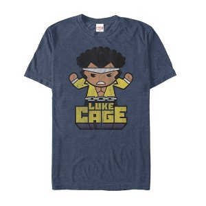Men's Marvel Luke Cage Kawaii T-Shirt - 1 of 3