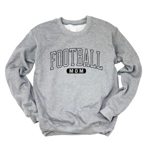 Simply Sage Market Women's Football Mom Block Gildan Sweatshirt - 1 of 4