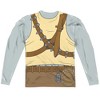 Men's Tmnt Tmnt Rocksteady Costume Long Sleeve Costume T-Shirt - 3 of 4