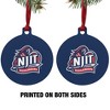 New Jersey Institute of Technology Primary Logo Aluminum Holiday Christmas Tree Ornament - 2 of 4