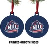 New Jersey Institute of Technology Primary Logo Aluminum Holiday Christmas Tree Ornament - image 2 of 4