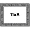 PosterPalooza | Photo Size Distressed Black Picture Frame - UV Acrylic, Foam Board Backing, Hanging Hardware - 2 of 4