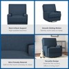 Baby Relax Rylan 4-in-1 Swivel Glider Rocker Recliner Chair - 2 of 4