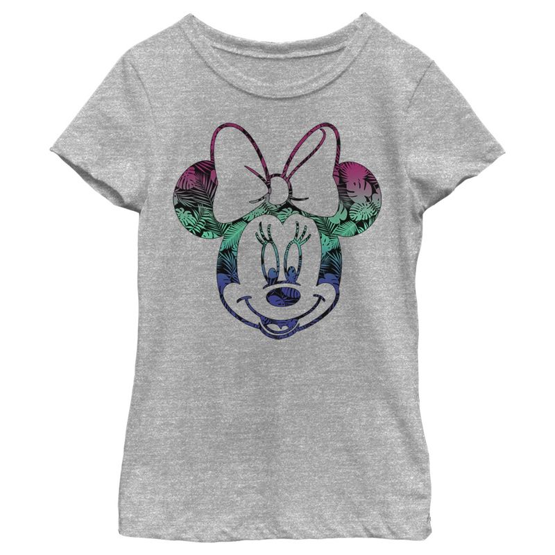 Girl's Disney Tropical Minnie T-Shirt, 1 of 6