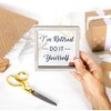Pavilion Gift Company - Do It Yourself - 5" x 5" Wood Framed Glass Plaque - Wall Sign Panels - 4 of 4
