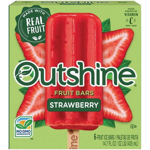 Outshine Strawberry Frozen Fruit Bar - 6ct - image 1 of 4
