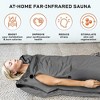 LifePro Portable Far Infrared Sauna Blanket for Home Detox - Calm Your Body and Mind,Regular gray Design for Effective Detoxification - 2 of 4