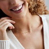 Pure Collection by Ross-Simons 0.25 ct. t.w. Lab-Grown Diamond and 18kt Gold Vermeil Bead Station Necklace Size 16 - 2 of 4