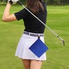 Unique Bargains Soft Waffle Pattern Golf Towel 1 Pc - 2 of 4