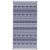 Outsunny Outdoor Patio Rug, Large Camping Carpet with Carrying Bag, Waterproof Plastic Straw, Reversible, Geometric Wall - 4 of 4