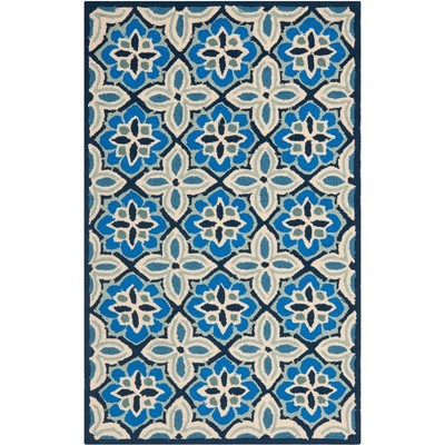 Four Seasons FRS414 Hand Hooked Area Rug  - Safavieh