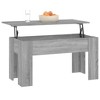 vidaXL Coffee Table Gray Sonoma 39.8"x19.3"x20.5" Engineered Wood - 4 of 4