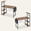 Bestier Gaming Desk with LED Lights, 44 Inch Computer Desk with Power Outlet for Small Spaces - 4 of 4
