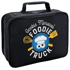 Sesame Street Cookie Monster's Foodie Truck Insulated Soft Sided Lunch Box - 1 of 4