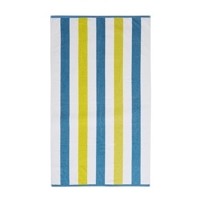 Great Bay Home Cabana Striped Reversible 4-Pack Beach Towel