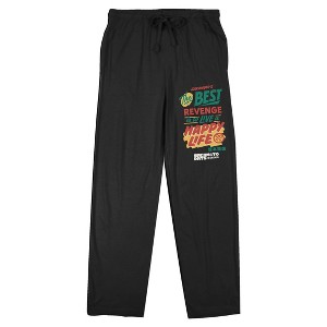 Sakamoto Days Happy Life Women’s Black Sleep Pajama Pants - 1 of 4