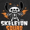 Girls' - Lilo and Stitch - Skeleton Squad Fitted Short Sleeve Graphic T-Shirt - 2 of 4