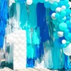 PartyWoo Crepe Paper Streamers Turquoise 4 Rolls 328 ft 1.8 Inch x 82 Ft Roll - 2 of 4