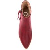 Journee Collection Women's Sadiya Inside Zip Stacked Heel Booties - 4 of 4