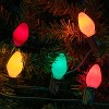 Novelty Lights Multicolor C7 LED RetroGlo Christmas Replacement Bulbs 25 Pack - 3 of 4