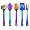 LunaLulinlk Iridescent Stainless Steel 20-Piece Cookware Set, with Kitchen Utensils and Tools - 3 of 4